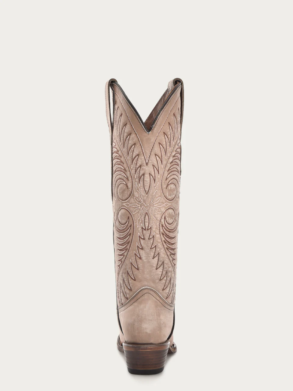 L6116 - WOMEN'S EMBROIDERY SAND SNIP TOE COWBOY BOOT - Image 4