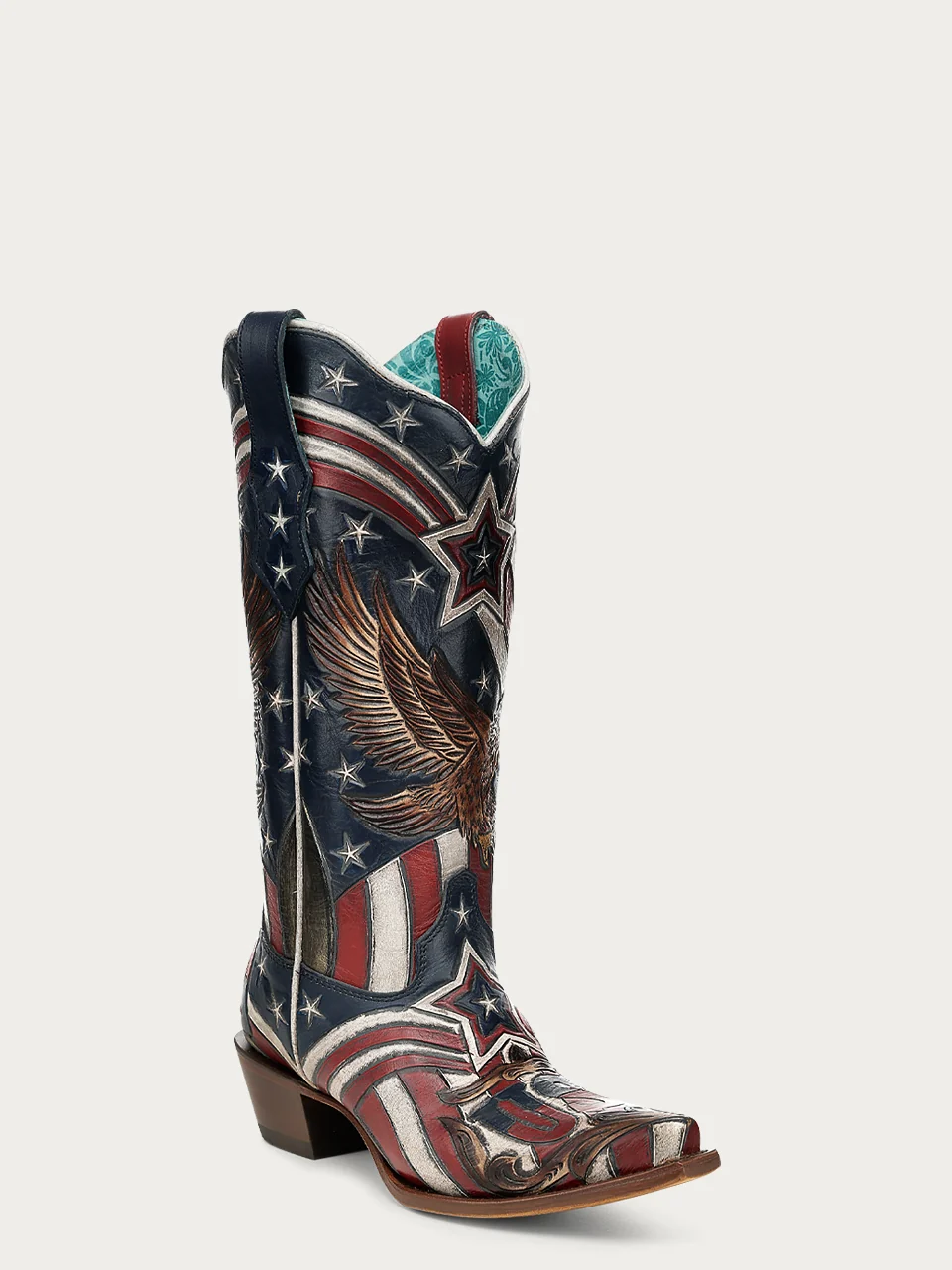 A5149 - LIBERTY EAGLE COWBOY BOOT - Image 4