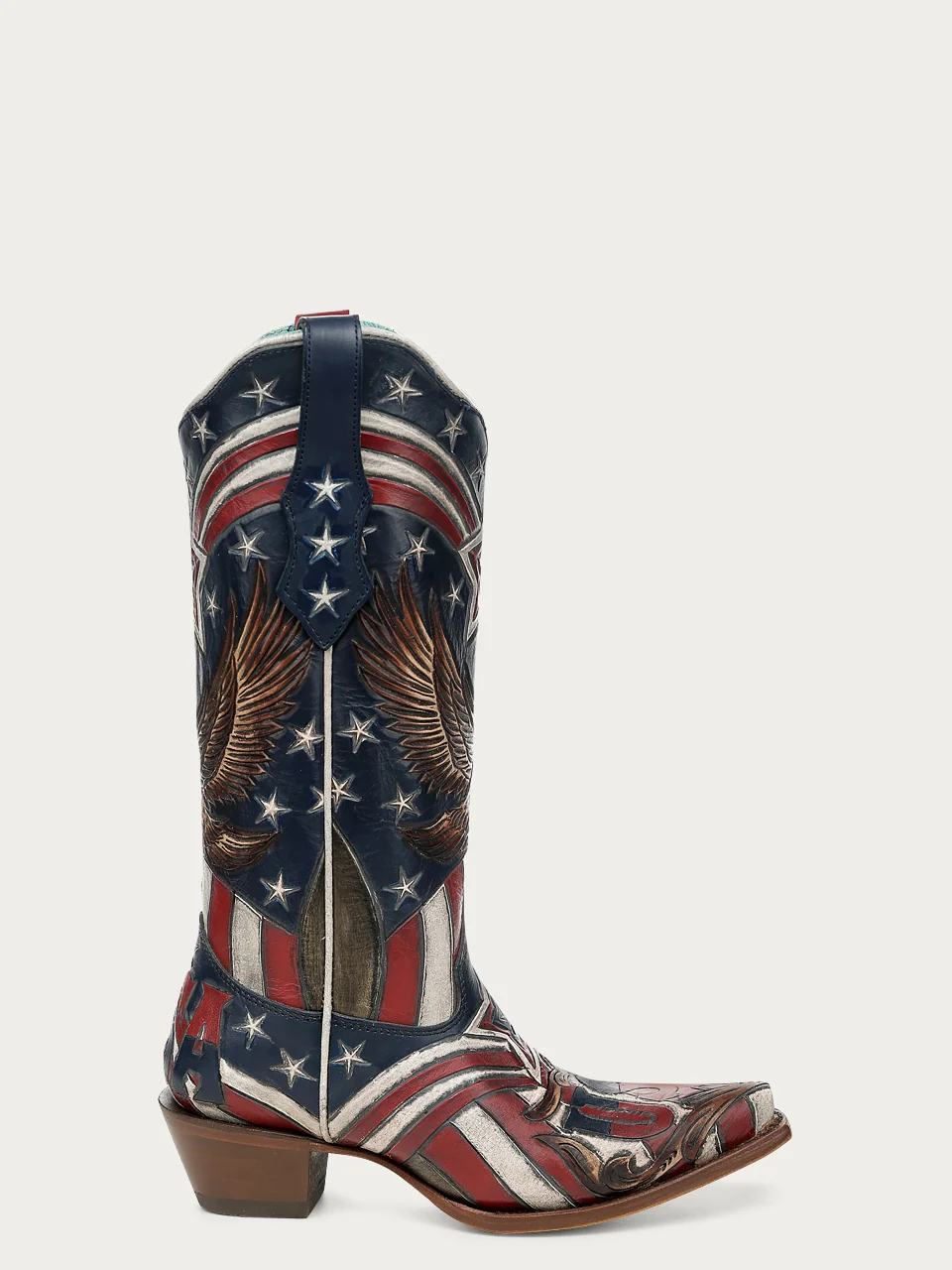 A5149 - LIBERTY EAGLE COWBOY BOOT - Image 7
