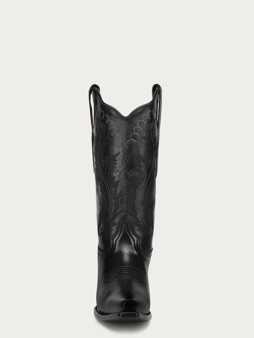 L6339 - WOMEN’S EMBROIDERY TRIAD BLACK SNIP TOE CIRCLE G COWBOY BOOT - Image 6
