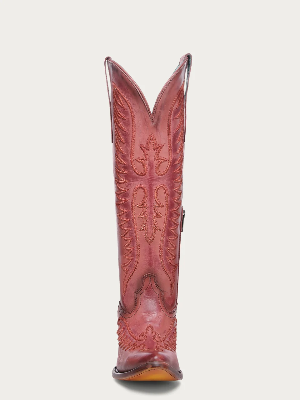 A4791 - WOMEN'S CORAL EMBROIDERY J TOE COWBOY BOOT - Image 3
