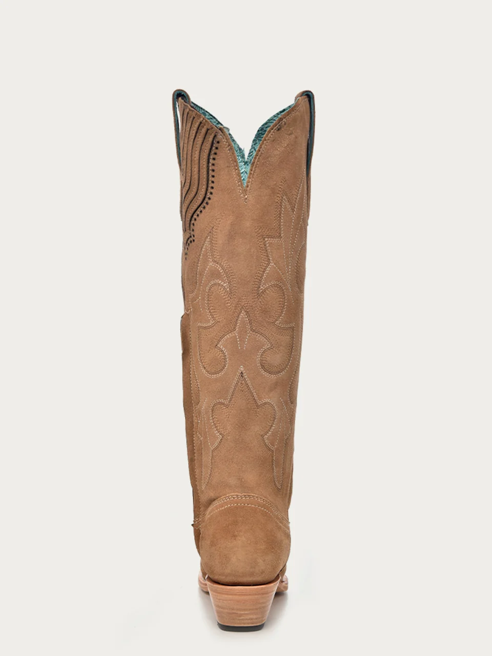 A4438 - WOMEN'S EMBROIDERY SAND SUEDE TALL TOP SNIP TOE COWBOY BOOT - Image 5