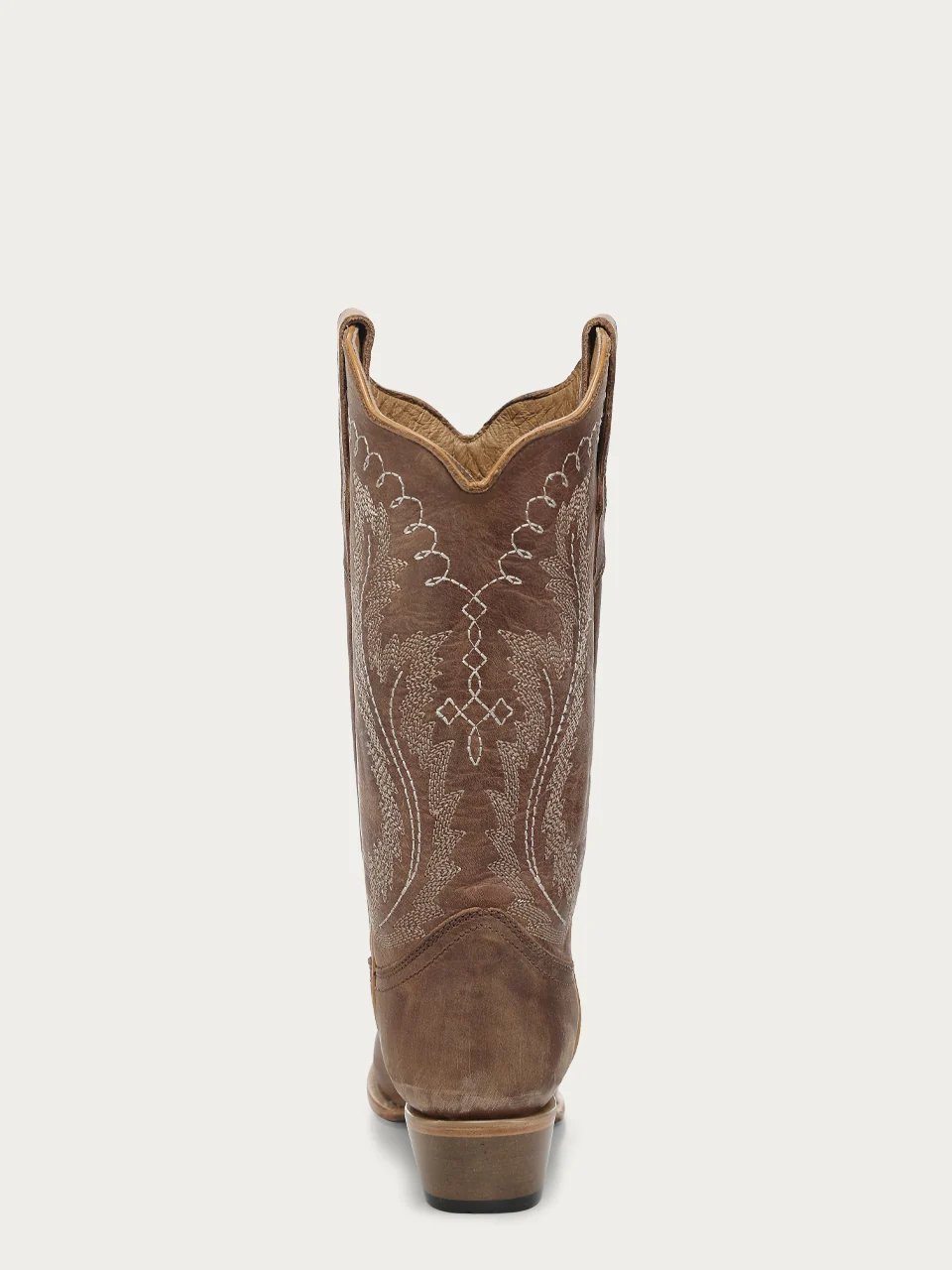 L6355 - WOMEN’S EMBROIDERY TRIAD BRONZE SNIP TOE CIRCLE G COWBOY BOOT - Image 8