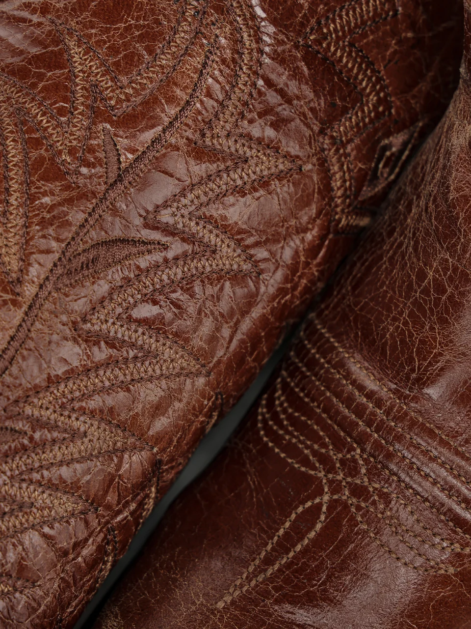 L8078 - WOMEN'S SHEDRON EMBROIDERY SNIP TOE CIRCLE G TALL TOP COWBOY BOOT - Image 2