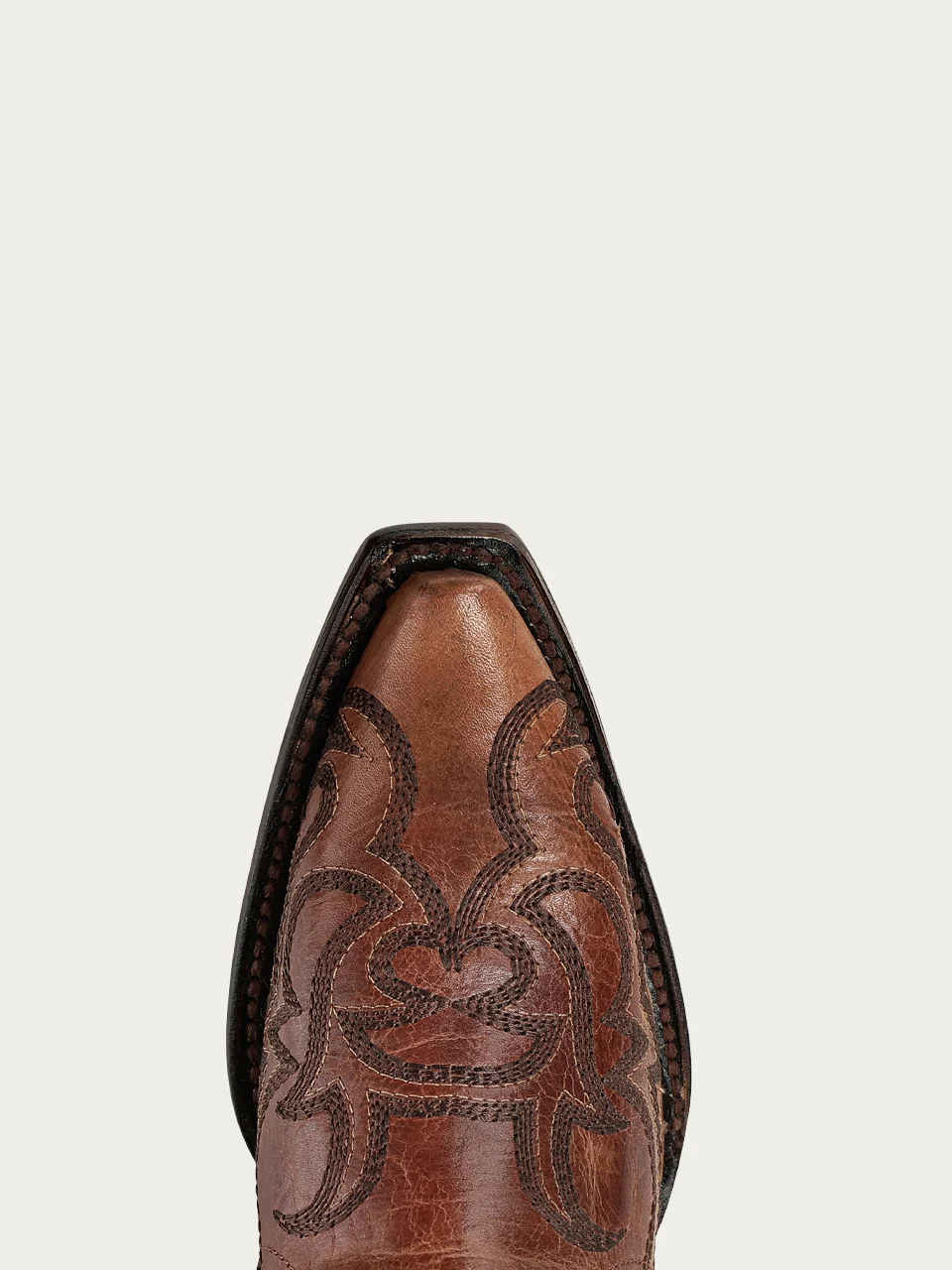 L8061 - WOMEN'S SHEDRON FILIGREE EMBROIDERY CIRCLE G SNIP TOE COWBOY ANKLE BOOT - Image 5