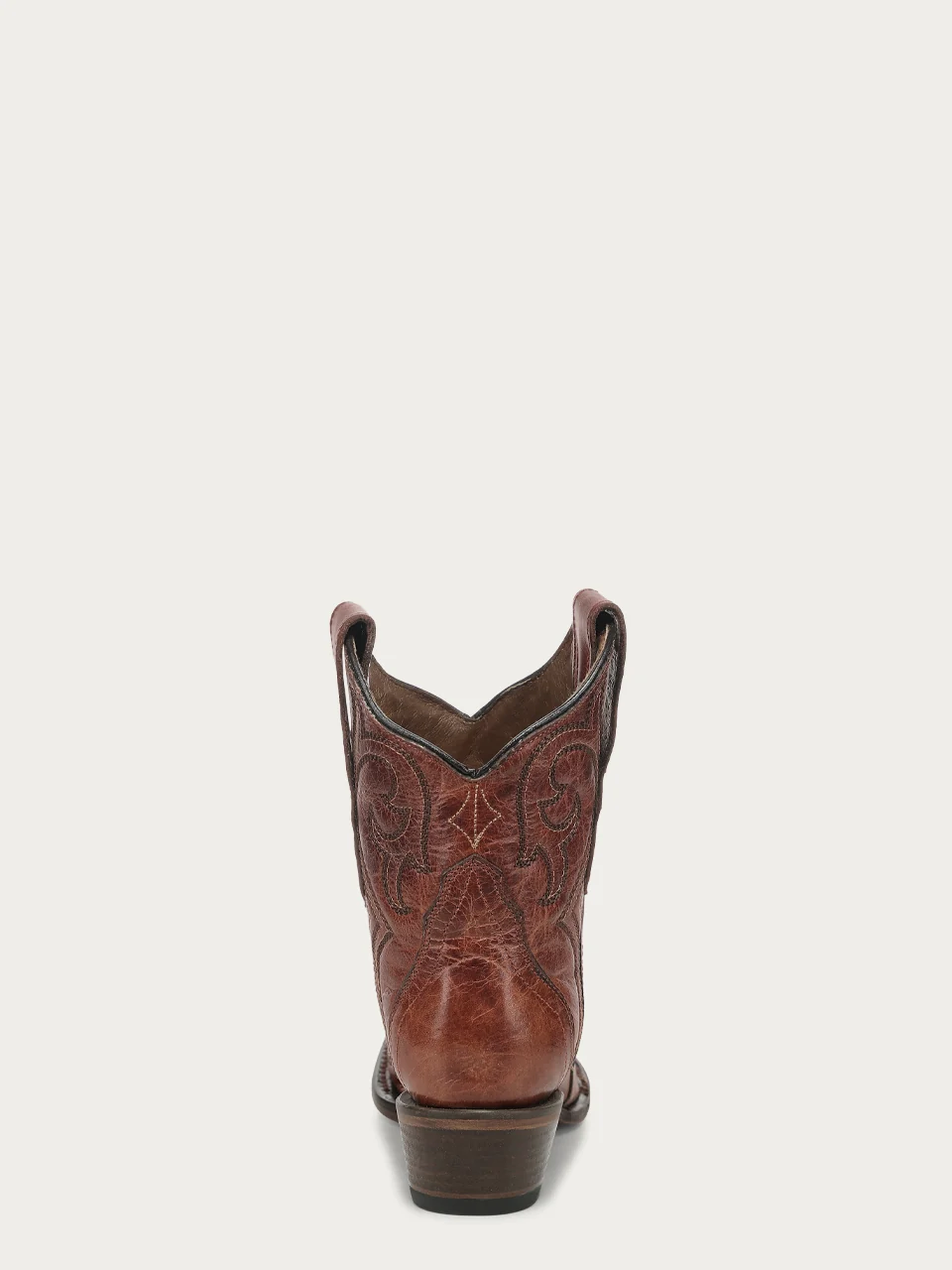 L8061 - WOMEN'S SHEDRON FILIGREE EMBROIDERY CIRCLE G SNIP TOE COWBOY ANKLE BOOT - Image 8
