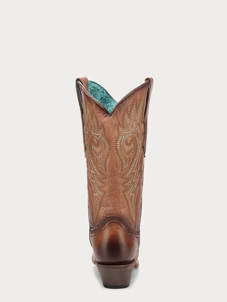 Z5506 - WOMEN'S SHEDRON FLAMES EMBROIDERY SNIP TOE COWBOY BOOT - Image 5
